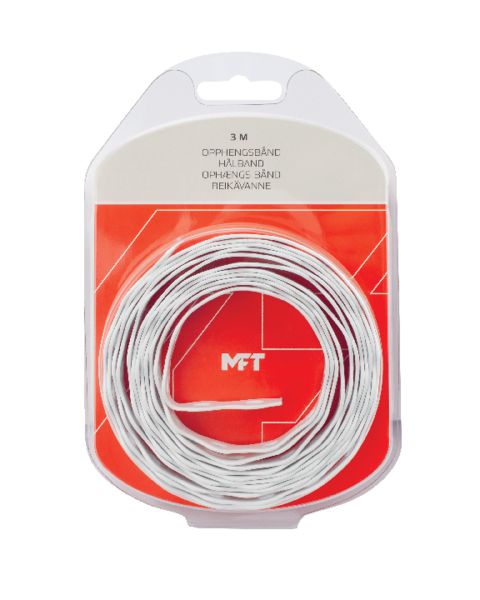 245007 - Opphengsbånd 17mm 3m Hvit (b) 245007 - Opphengsbånd 17mm 3m Hvit (b)
